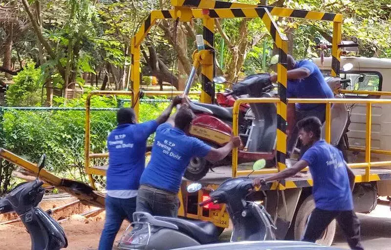 Bengaluru to Crack Down on Illegal Parking with Joint Towing Drive
