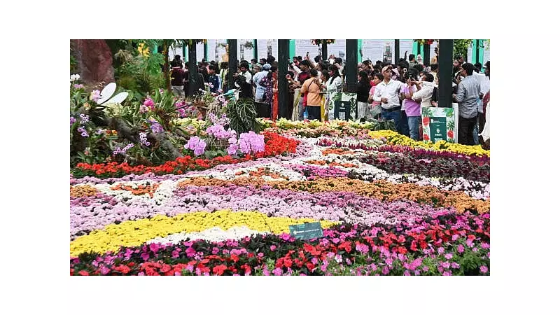 Bengaluru's Republic Day Flower Show Generates Rs 2.46 Crore Revenue