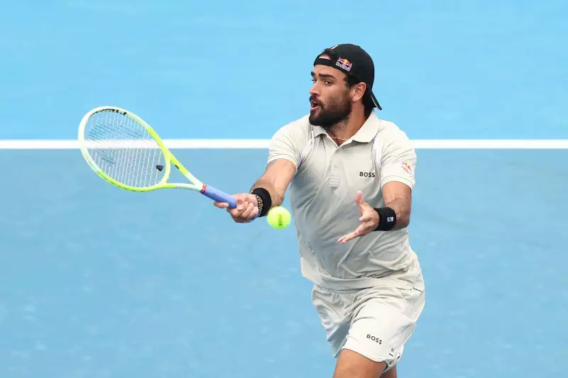 Berrettini Withdraws from Australian Open with Injury, De Minaur Gets New Opponent