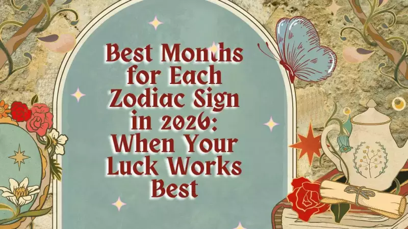 Best Months for Each Zodiac Sign in 2026: Your Astrological Luck Calendar