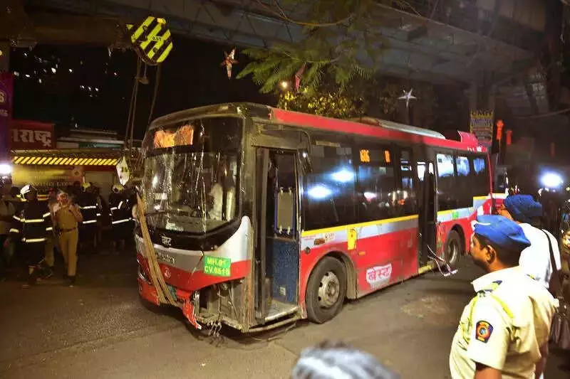 Bhandup Bus Accident: Driver's Claims Debunked, Police Await Psychological Report