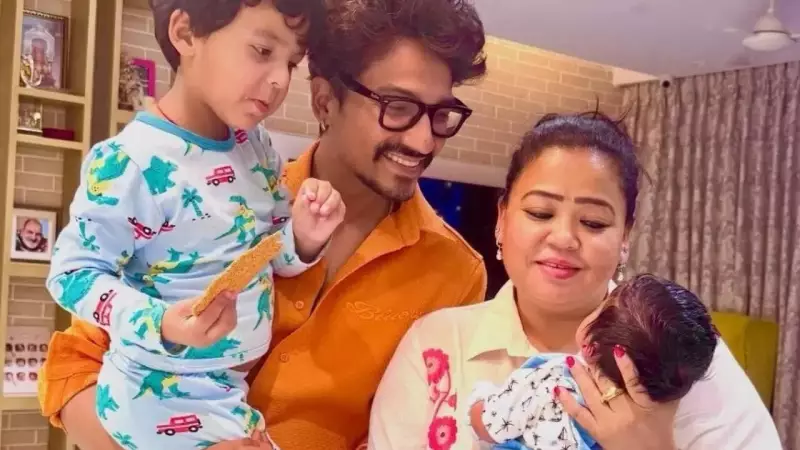 Bharti Singh and Haarsh Limbachiyaa Celebrate First Lohri with Newborn Son Kaju