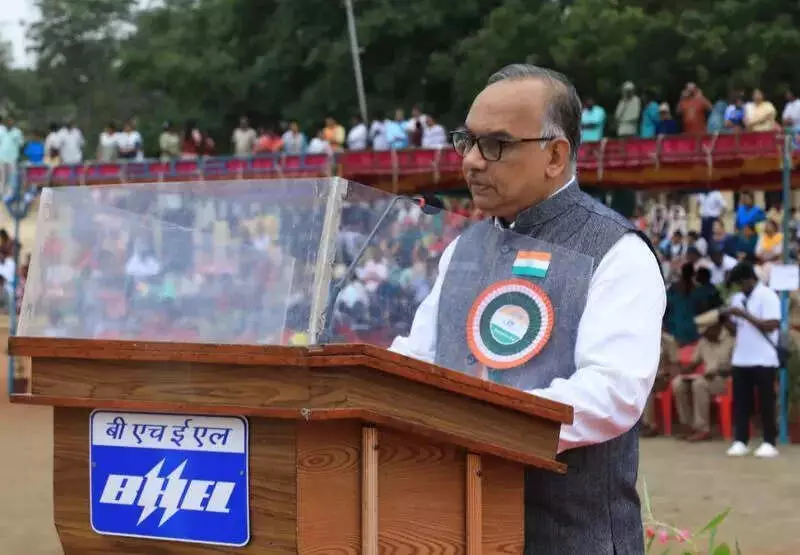 BHEL Trichy ED Stresses Timely Delivery & Digitalization on Republic Day