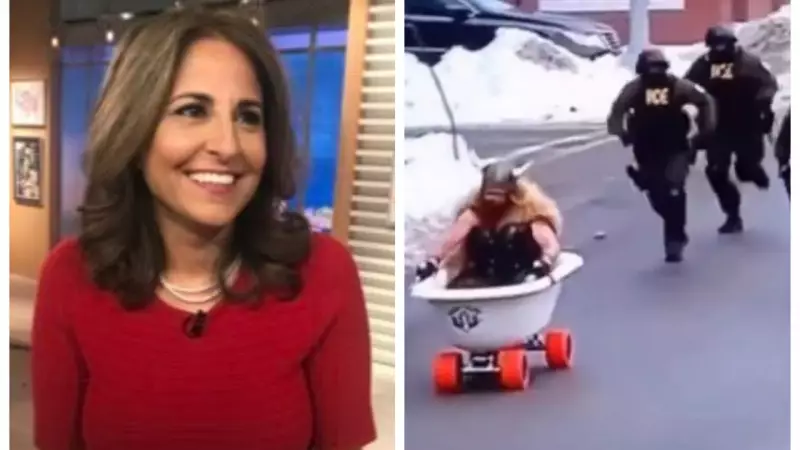Biden Ex-Adviser Neera Tanden Fooled by AI Video of Viking Bathtub Chase
