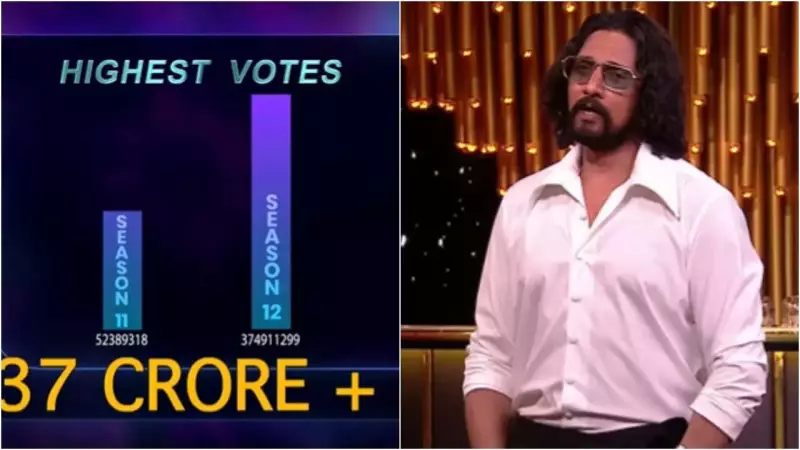 Bigg Boss Kannada Season 12 Sets Record with Over 37 Crore Votes