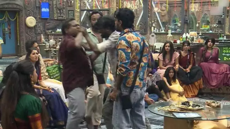 Bigg Boss Tamil 9 Finale Week Explodes with Diwakar, Prajin, Gana Vinoth Clash