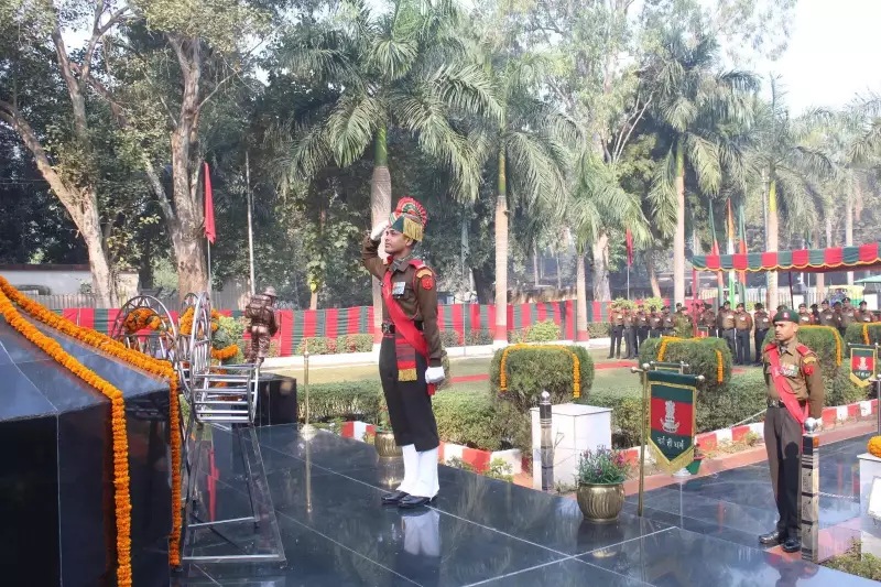Bihar Regiment Centre Celebrates Army Day with Solemn Ceremonies in Patna