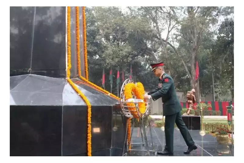 Bihar Regiment's 5th Battalion Marks 64th Raising Day with Solemn Ceremony in Patna
