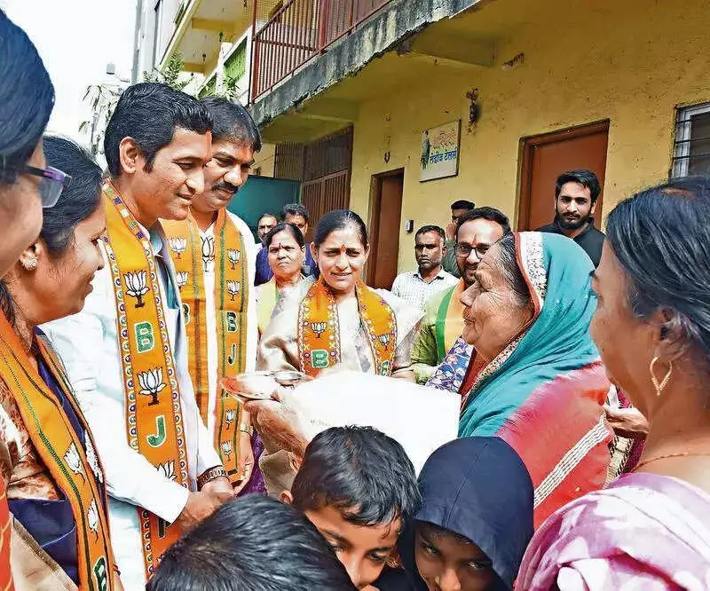 BJP and NCP Lock Horns in Pune's Ward 5 with Rival Padayatras