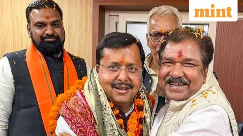 BJP Leaders Gather for Presidential Election, Nitin Nabin Set to Take Helm