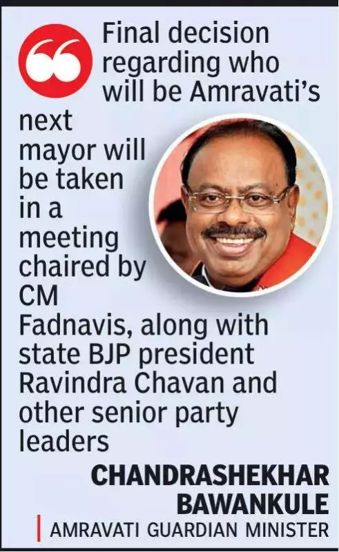 BJP Secures Amravati Mayor Post After Emerging as Single Largest Party in Municipal Corporation