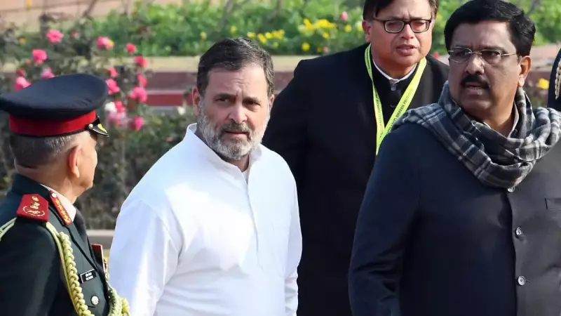 BJP Slams Rahul Gandhi Over Alleged Gamosa Snub at President's Republic Day Reception