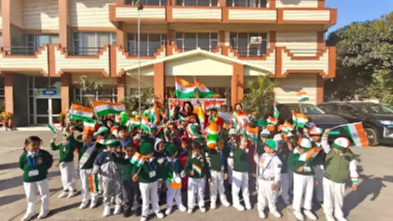 BKM Vishwas School Panchkula Celebrates Republic Day with Patriotic Fervor