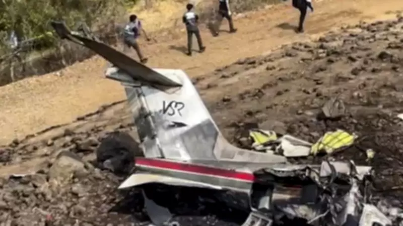 Black Box of Ajit Pawar's Learjet 45 Aircraft Recovered After Crash