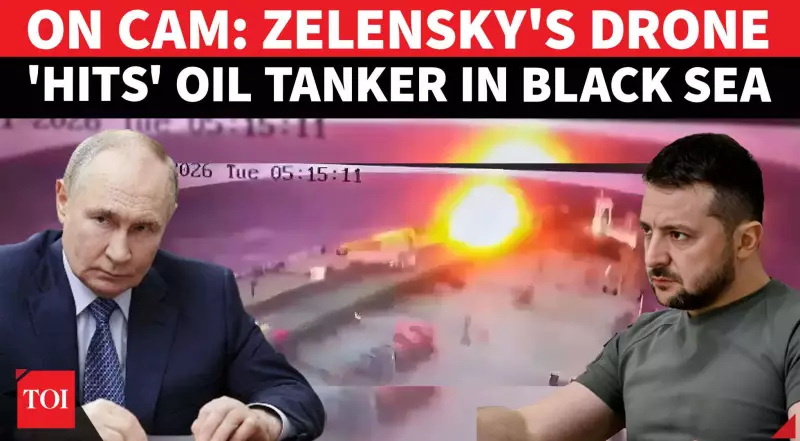 Black Sea Oil Tanker Drone Attacks Escalate Russia-Ukraine Conflict