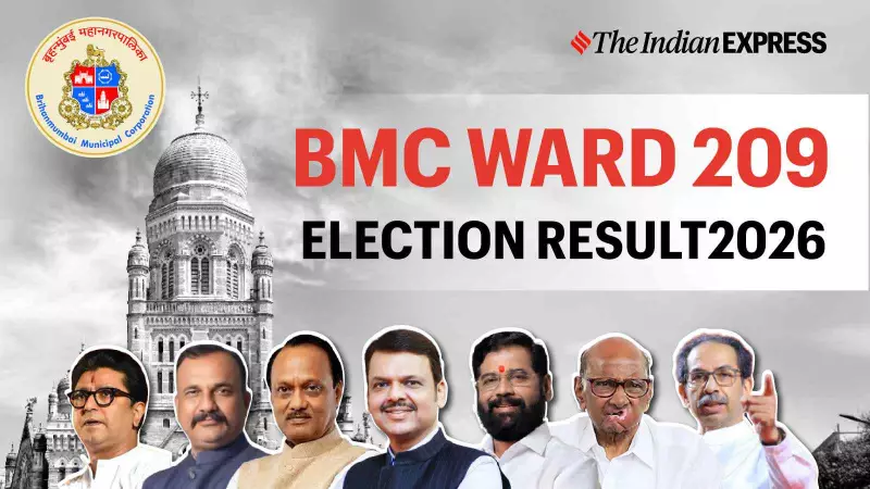 BMC Ward 209 Election 2026: Winner, Votes, Margin & Live Counting Updates