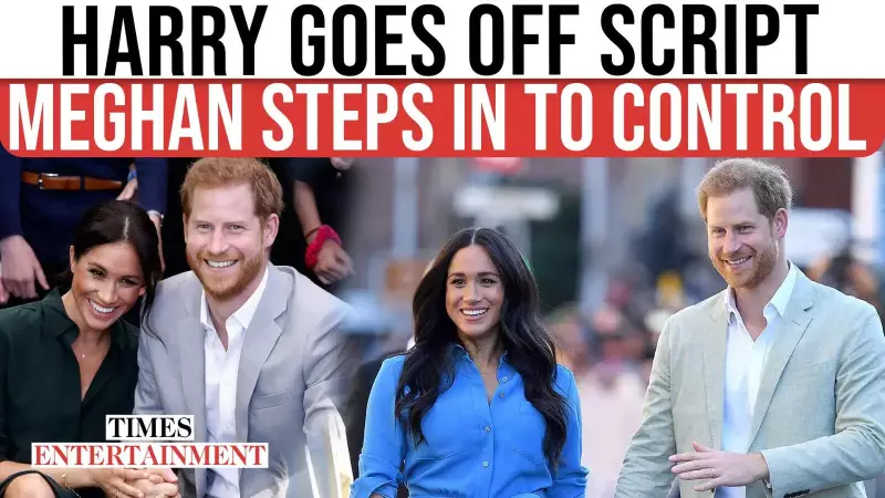 Body Language Expert Spots Awkward Harry Moment In Colombia, Meghan Steps In