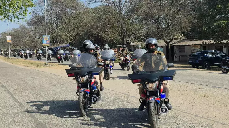 Bokaro Police Launches 40-Motorcycle 'Rakshak Riders' Unit for Night Patrols