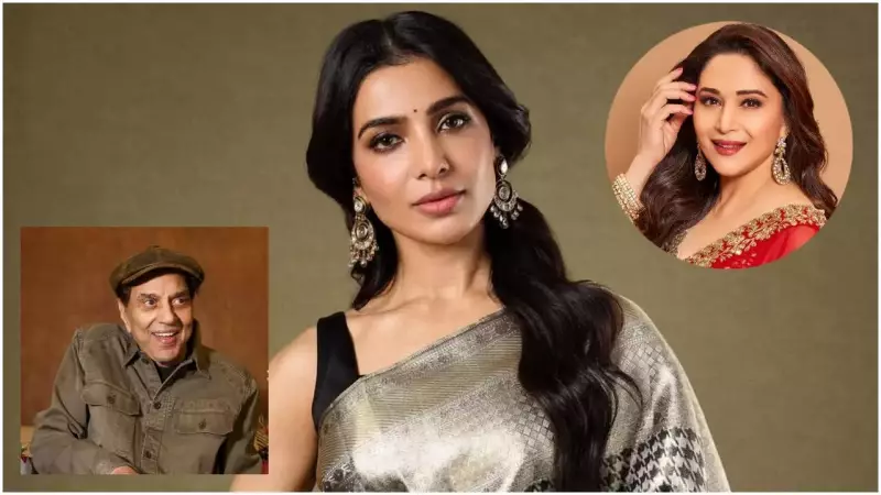 Bollywood Buzz: Samantha's Mangalsutra, Dharmendra Memories & Madhuri Proposal