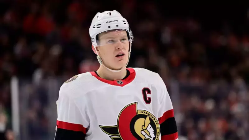 Brady Tkachuk Trade Rumors Swirl as Senators Struggle, Wild Speculation Emerges
