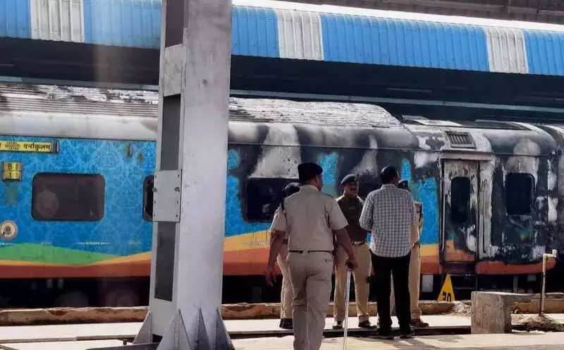 Brake Binding Blamed for Deadly Fire on Tatanagar-Ernakulam Express