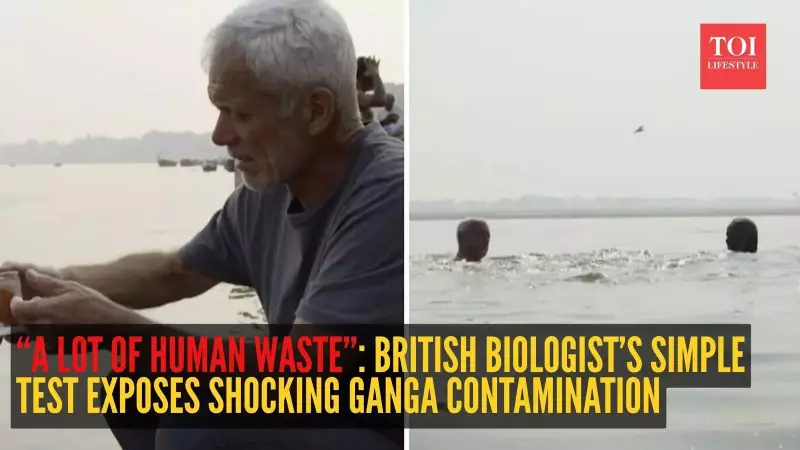 British Biologist's Ganga Water Test Video Sparks Pollution Debate Online