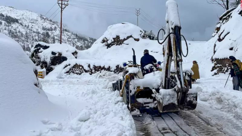 BRO Rescues 60 People Including Soldiers in Jammu & Kashmir Snowbound Area