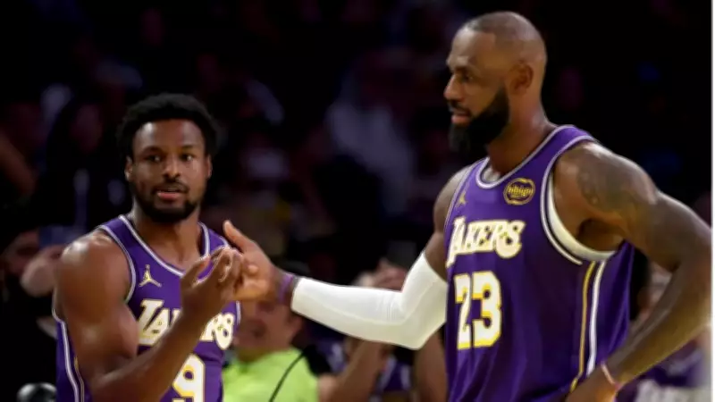 Bronny James Debuts Nike Logo in Emotional Cleveland Return with Father LeBron