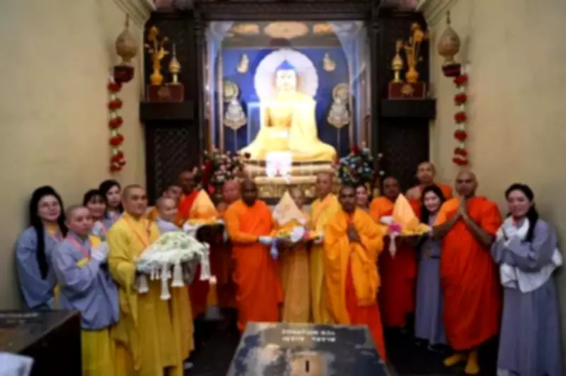 Buddha Relics Procession in Bodh Gaya Precedes Three-Day Public Exposition