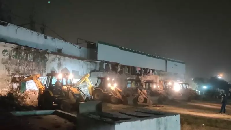 Bulldozer Action Near Delhi's Faiz-e-Elahi Mosque Sparks Tension, Stones Pelted at Police