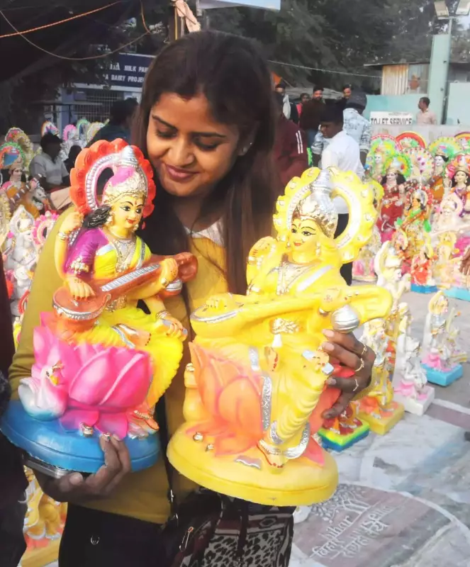 Buxar District Administration Implements Comprehensive Security Plan for Saraswati Puja Celebrations