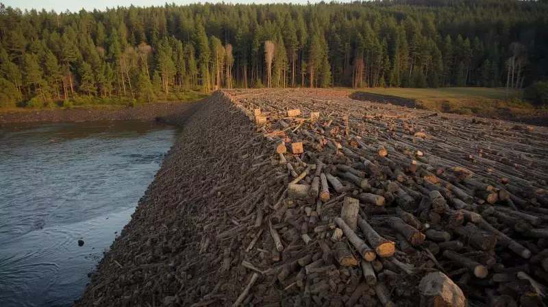 Canada's Massive Beaver Dam Visible from Space in Remote Wood Buffalo Park