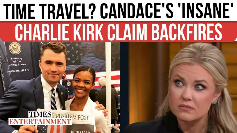 Candace Owens Faces Backlash Over 'Time Traveler' Theory About Charlie Kirk
