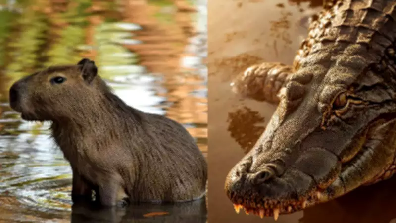 Capybaras and Crocodiles: The Surprising Peaceful Coexistence in Wetlands