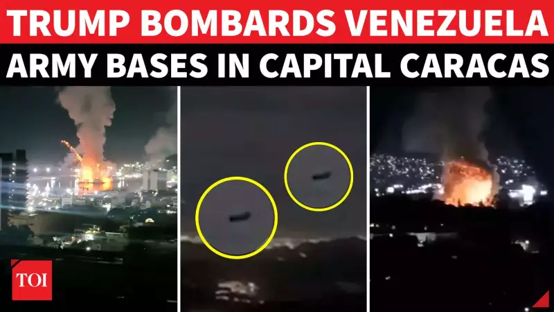 Caracas Rocked by Explosions, US Military Moves Raise Invasion Fears | Jan 3, 2026