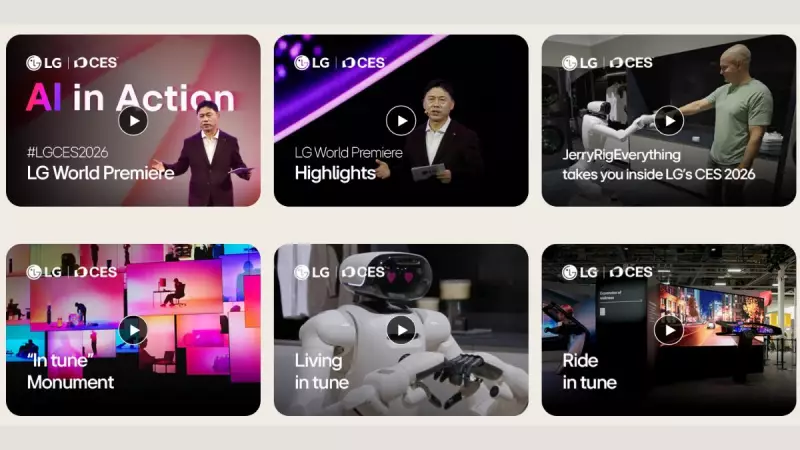 CES 2026: LG Unveils AI-Powered Future for Homes, Mobility & Entertainment