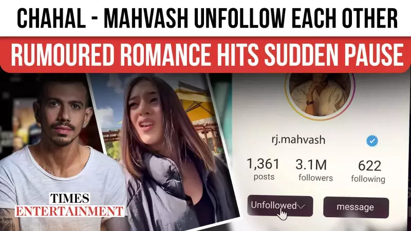 Chahal and RJ Mahvash's Instagram Unfollow Sparks Rumour Mill Revival