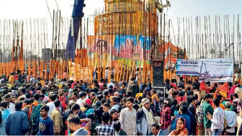 Champaran's New Landmark: World's Tallest Monolithic Shivling Draws Pilgrims