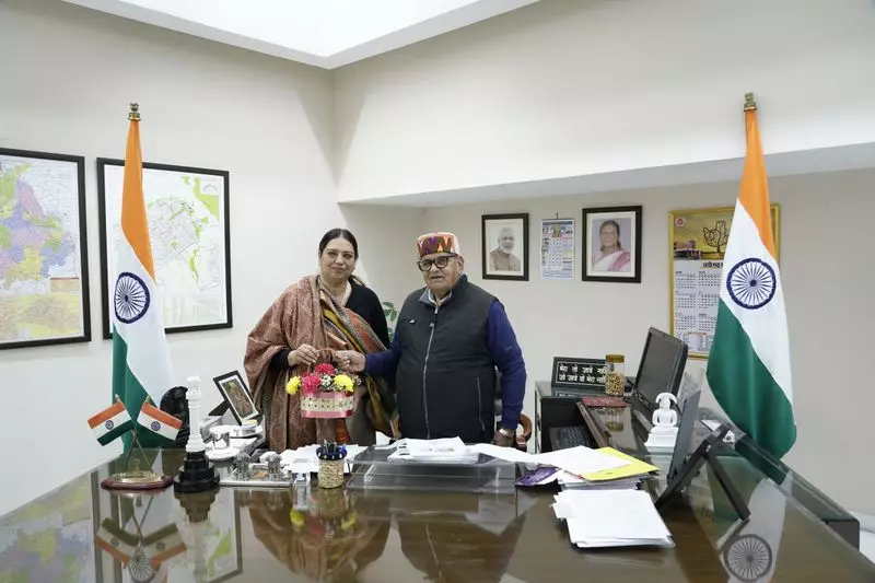 Chandigarh Mayor Meets Administrator, Discusses Civic Development Plans