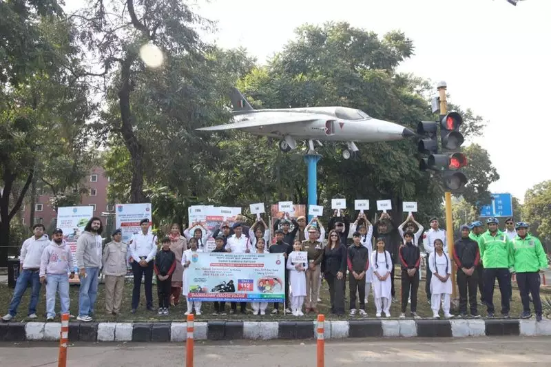 Chandigarh Observes Road Safety Month with Intensive Awareness Campaigns