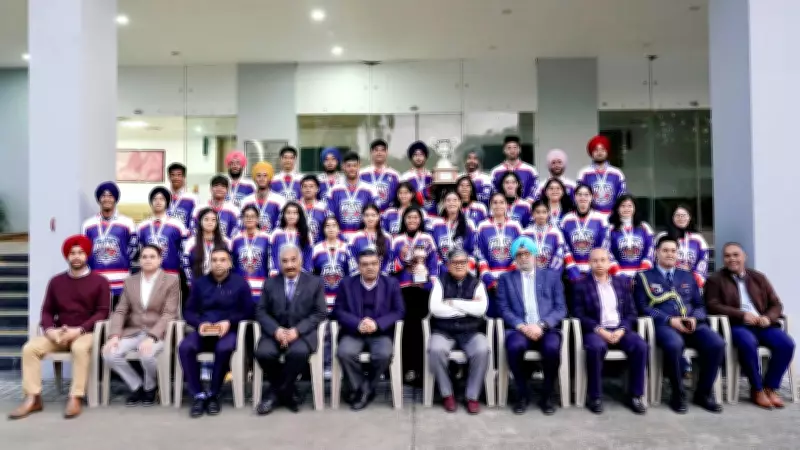 Chandigarh's Ice Hockey Heroes Create History with Silver and Bronze at Khelo India Winter Games
