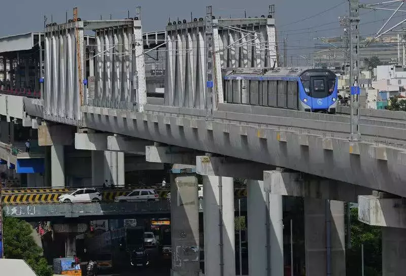 Chennai Metro Hits Record 11.19 Crore Passengers in 2025, Total Ridership Nears 47 Crore