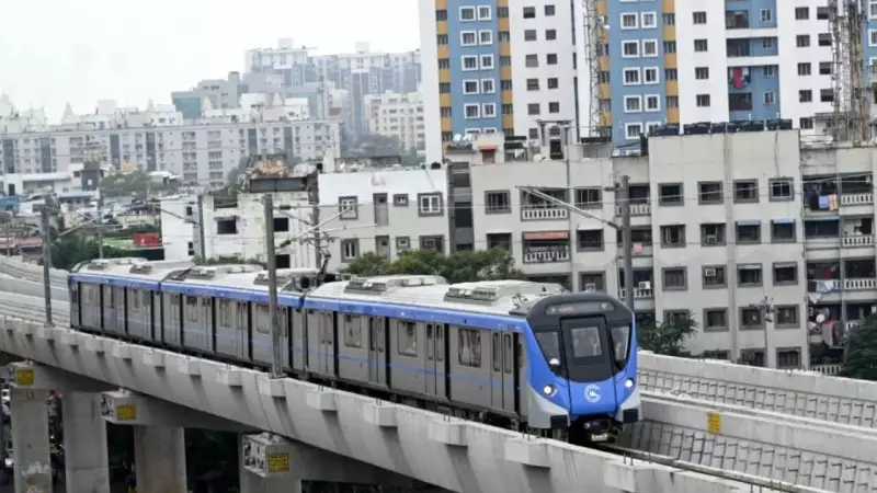 Chennai Metro Phase II Milestone: First Trial Run Connects Porur to Vadapalani