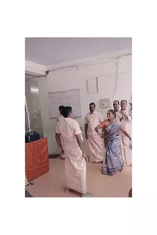 Chennai Police Inspectors Transferred After Viral Pongal Dance Video