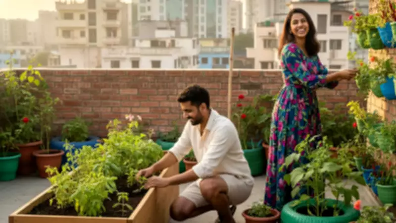 Chennai Residents Transform Balconies into Urban Farms for Health and Sustainability