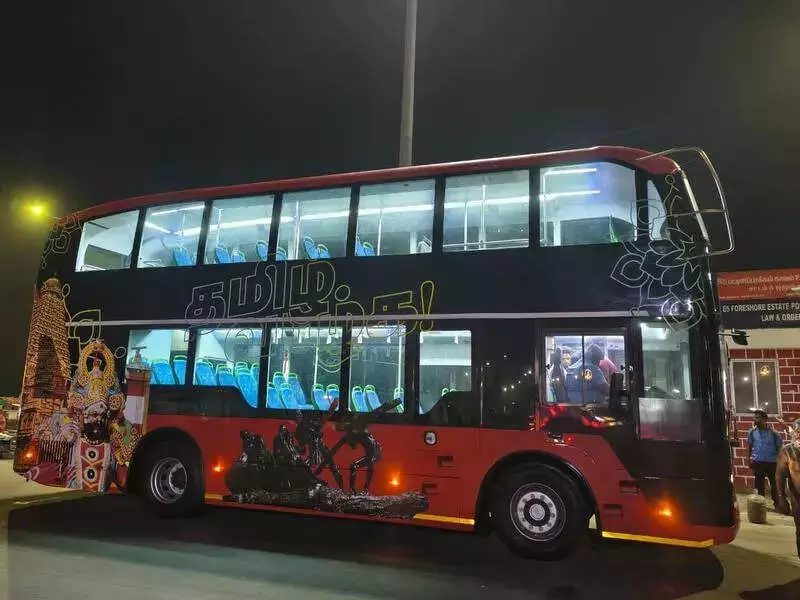 Chennai's Double-Decker Buses Return After 17 Years: 20 Electric AC Buses Planned