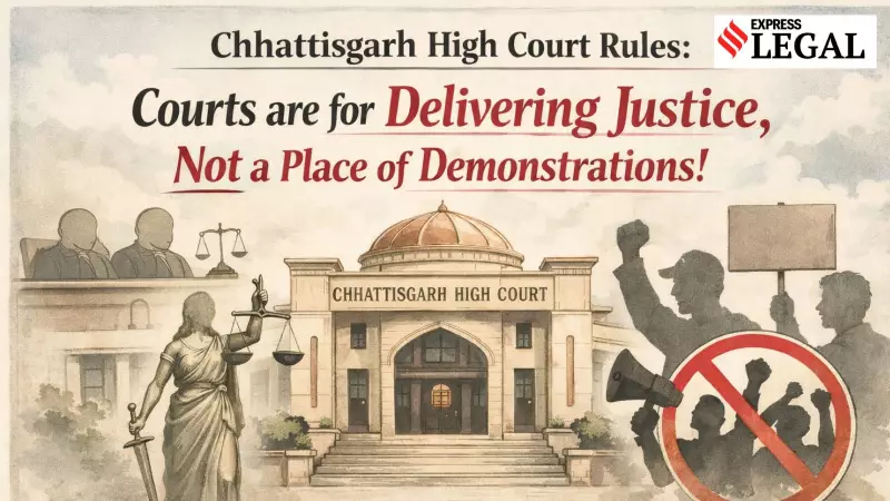 Chhattisgarh HC Denies Bail, Says Courts Are Not Venues for Protests
