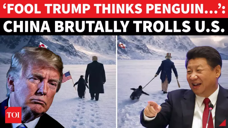 China Mocks Trump's Greenland Ambitions with Penguin Meme, Escalating Digital Diplomacy War