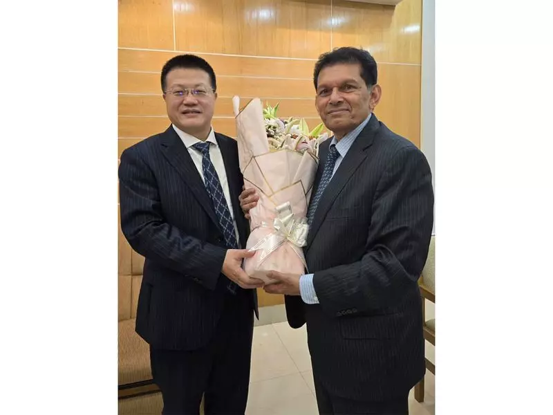 Chinese Envoy Yao Wen Holds Talks with Bangladesh NSA Khalilur Rahman in Dhaka