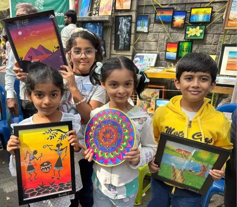 Chitra Santhe 2024: Bengaluru Art Fair Showcases Talent From Kids to Pros